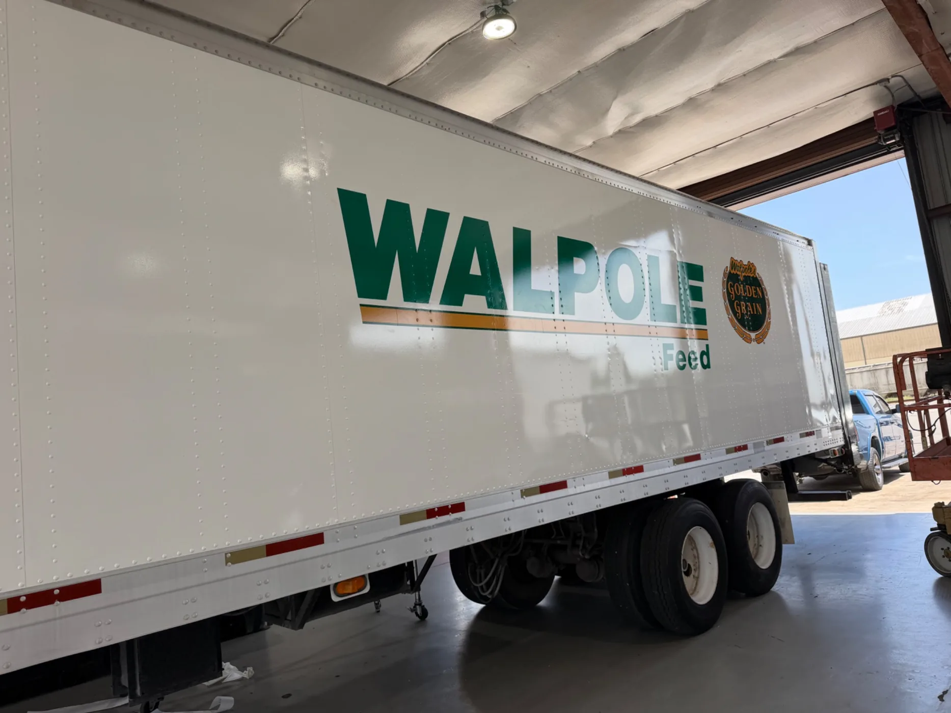 Finished Walpole trailer coating